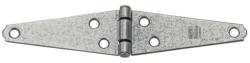 Heavy Duty Strap/Gate Hinge, Galvanized, 5 In.