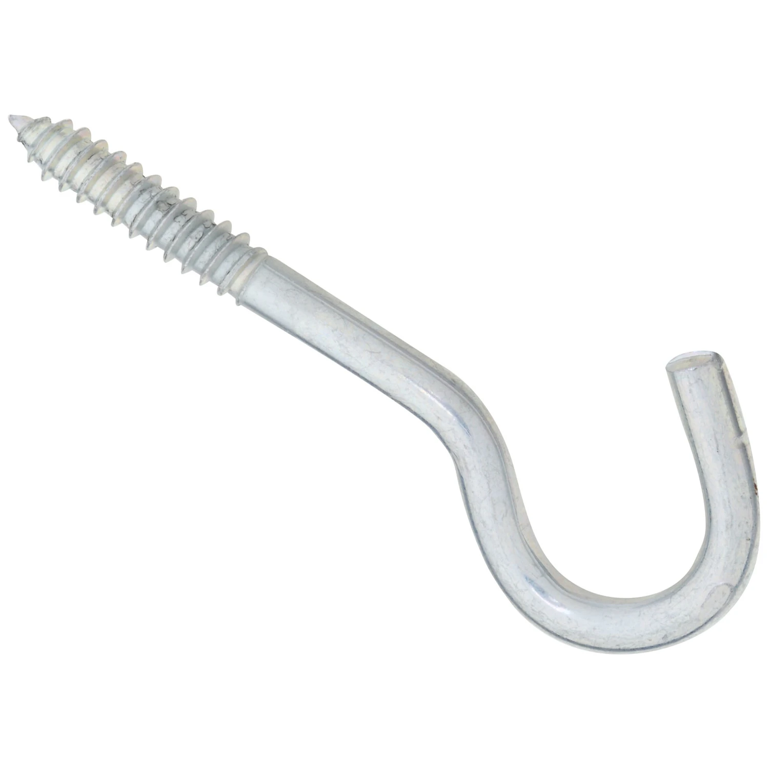 Screw Hook, Zinc, 5/16 x 4-1/2 In.