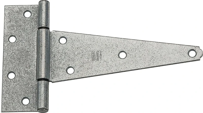 Extra Heavy Duty Gate T-Hinge, Galvanized, 8 In.