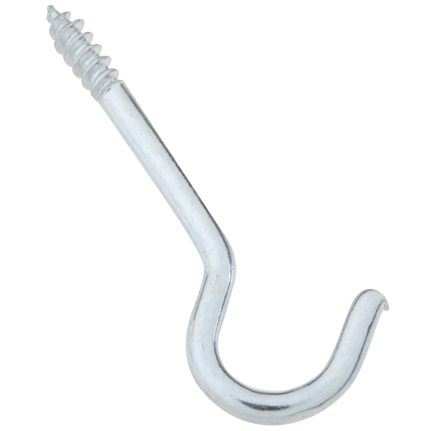 Ceiling Hook, #14, Zinc, 1-5/16 In., 10-Pk.