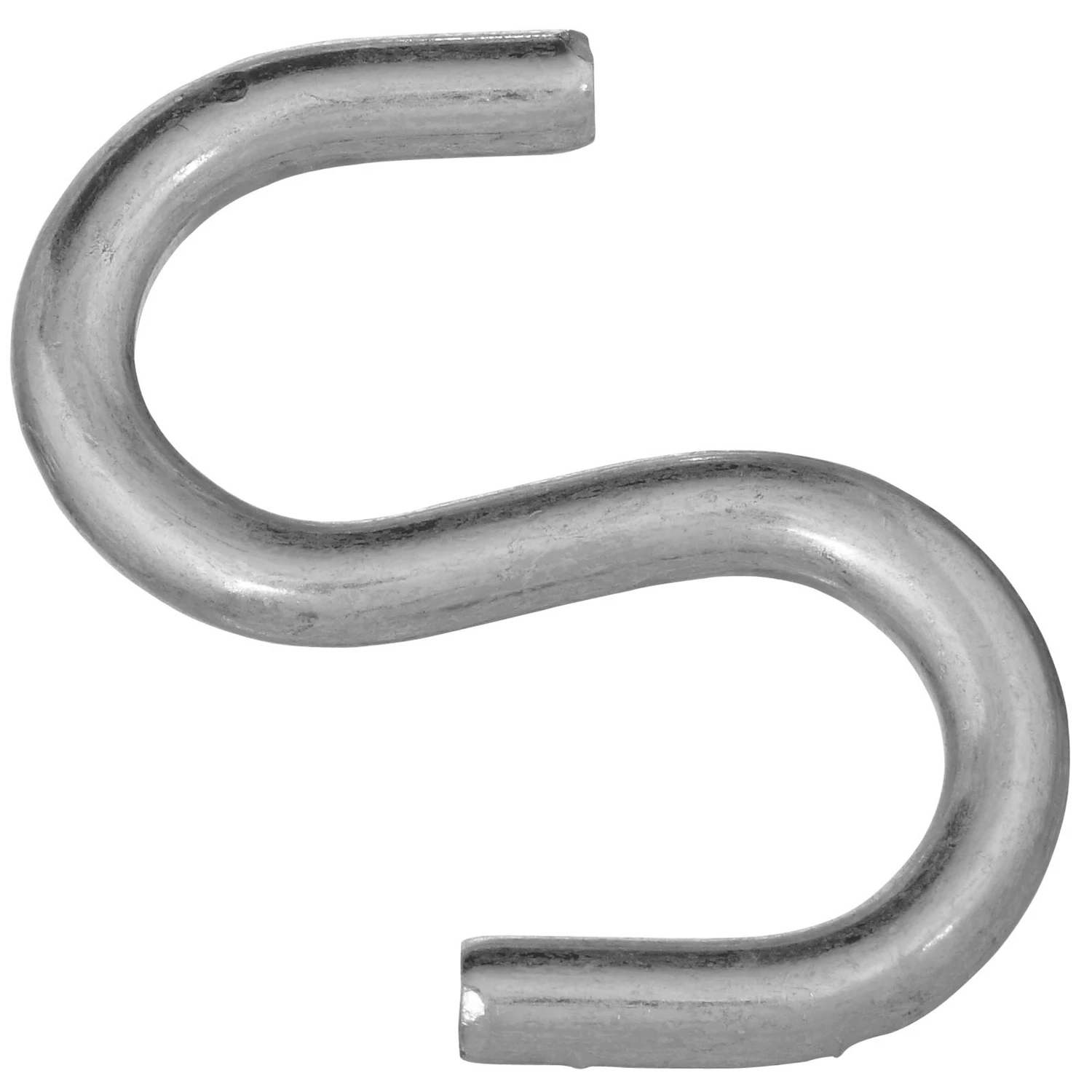 Open S Hook, Heavy-Duty, Steel, 3 In.