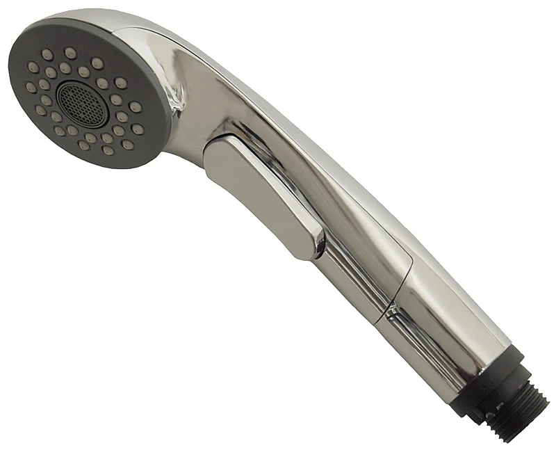 Chrome Pull-Out Faucet Head Replacement for Kitchen Sink