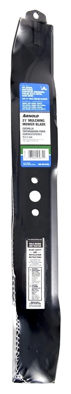Arnold 21 in. Mulching Mower Blade For Walk-Behind Mowers 1 pk
