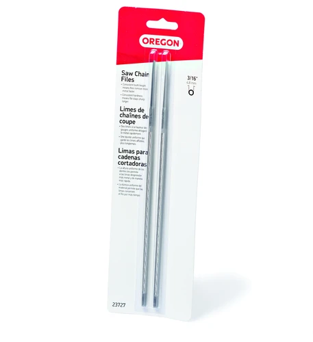 Chain Saw Files, 3/16 In., 2-Pk.