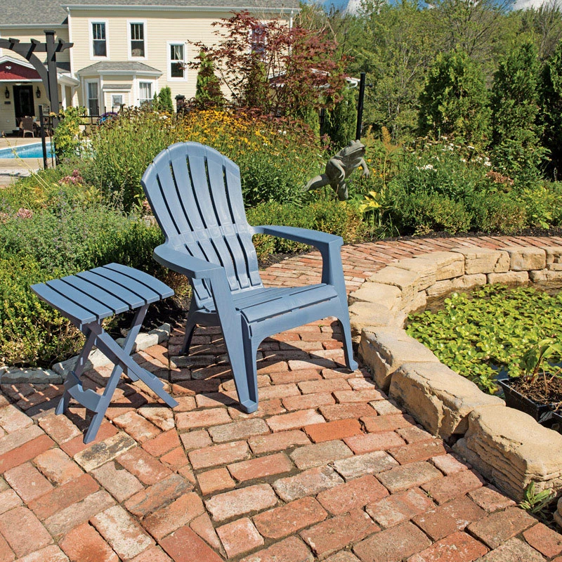 Bluestone Resin Adirondack Chair With Lumbar Support