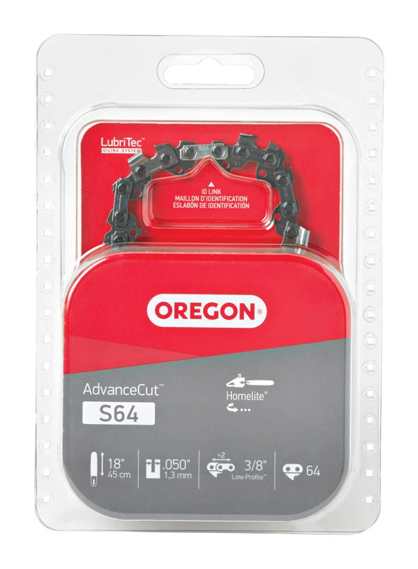 Advancecut S64 18 In. Chainsaw Chain With 64 Links And 3/8 In. Pitch