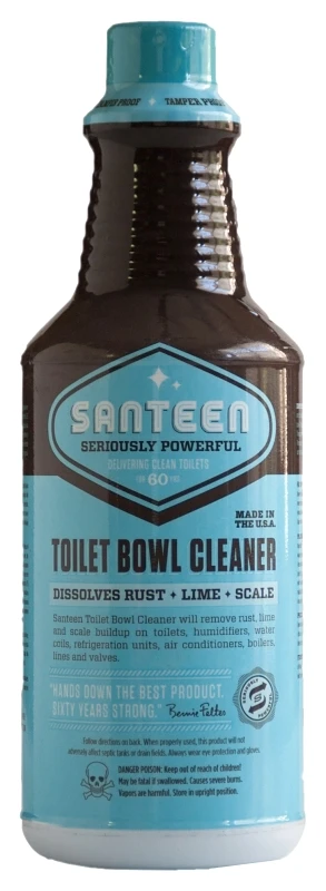1 Quart Rust, Lime And Scale Toilet Bowl Cleaner - Unscented Liquid
