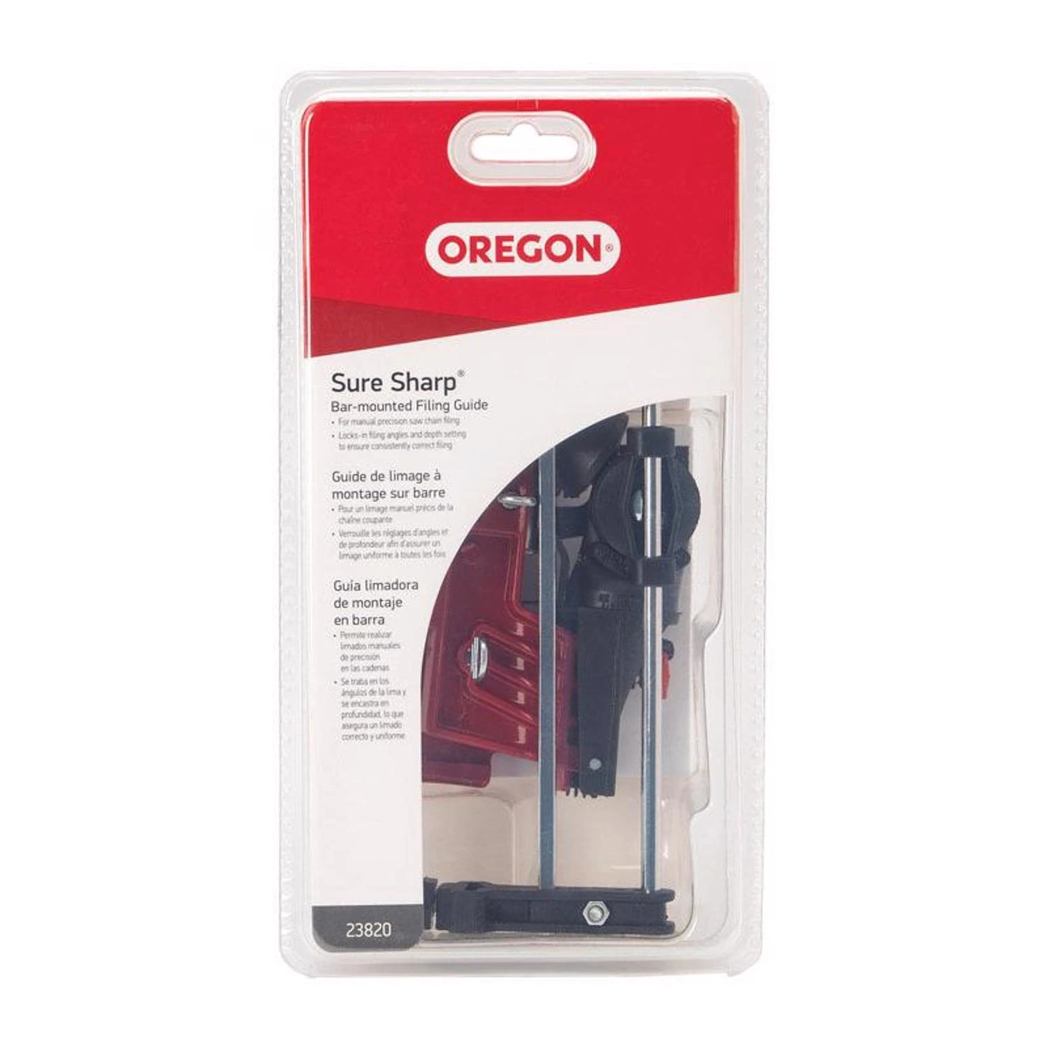 Sure Sharp Chainsaw File Guide Model 23820 For Precision Manual Sharpening