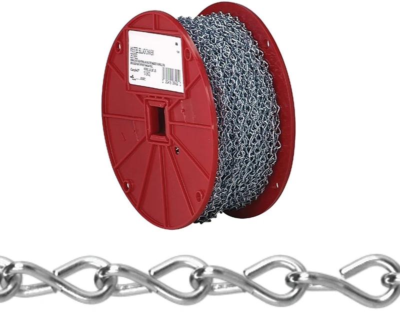 Two Hundred Foot Length #12 Blue-Krome Single Jack Chain