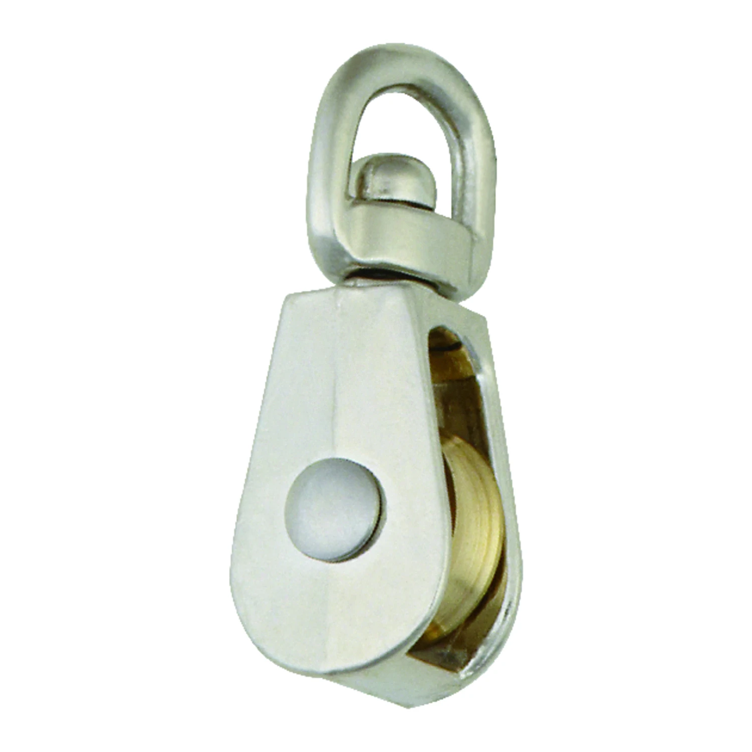 3/4 In. Diameter Nickel Copper Swivel Eye Single Sheave Pulley - Model T7655002n