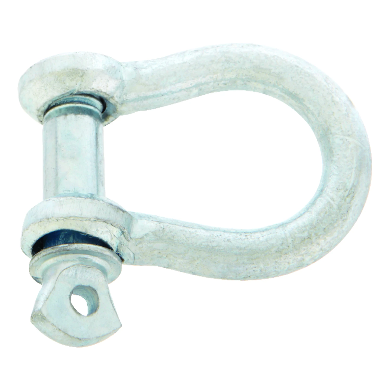 Zinc-plated Forged Steel Anchor Shackle 400 Lb, 1/4-inch Screw Pin