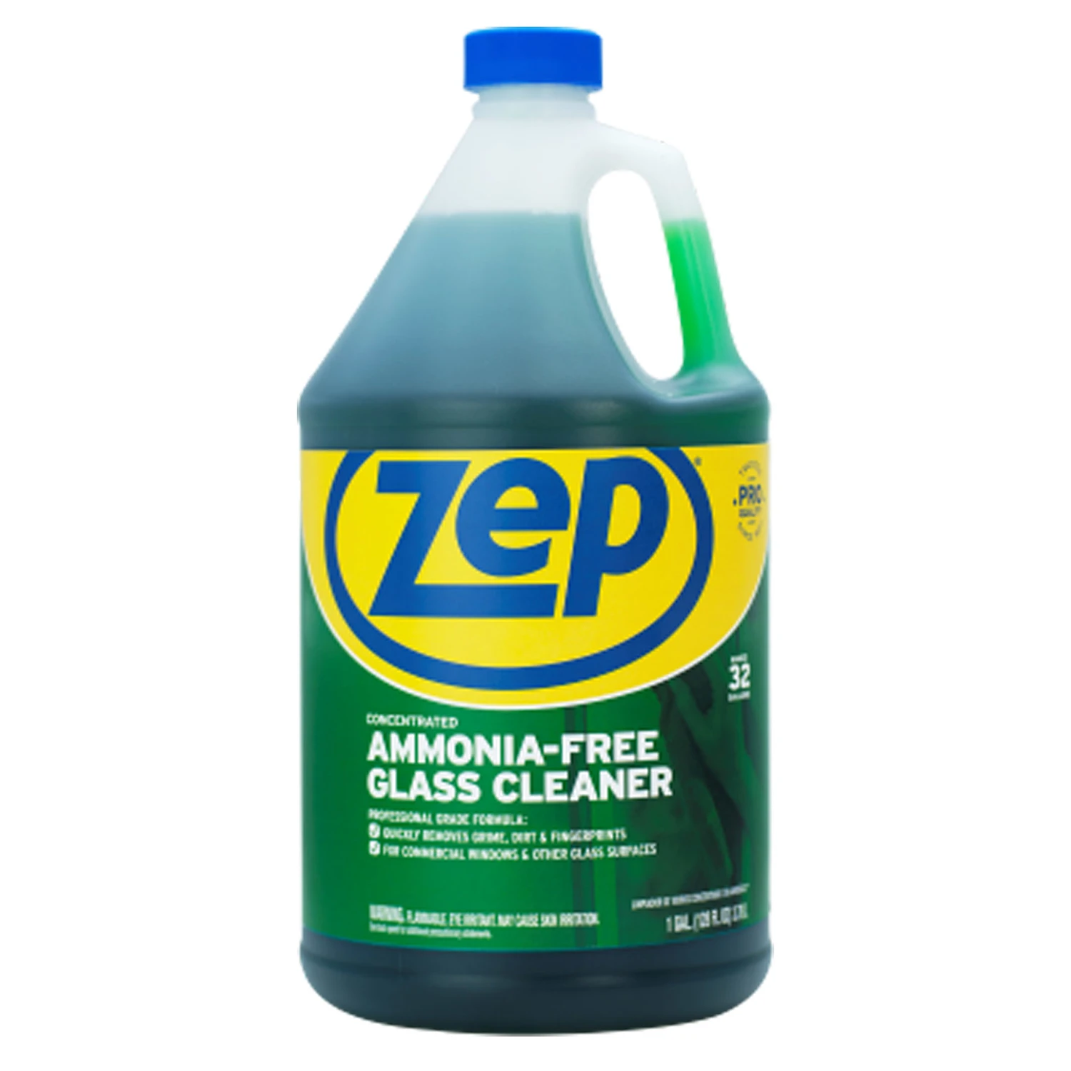 Commercial 1 Gallon Ammonia-free Glass Cleaner Concentrate - Streak-free Formula