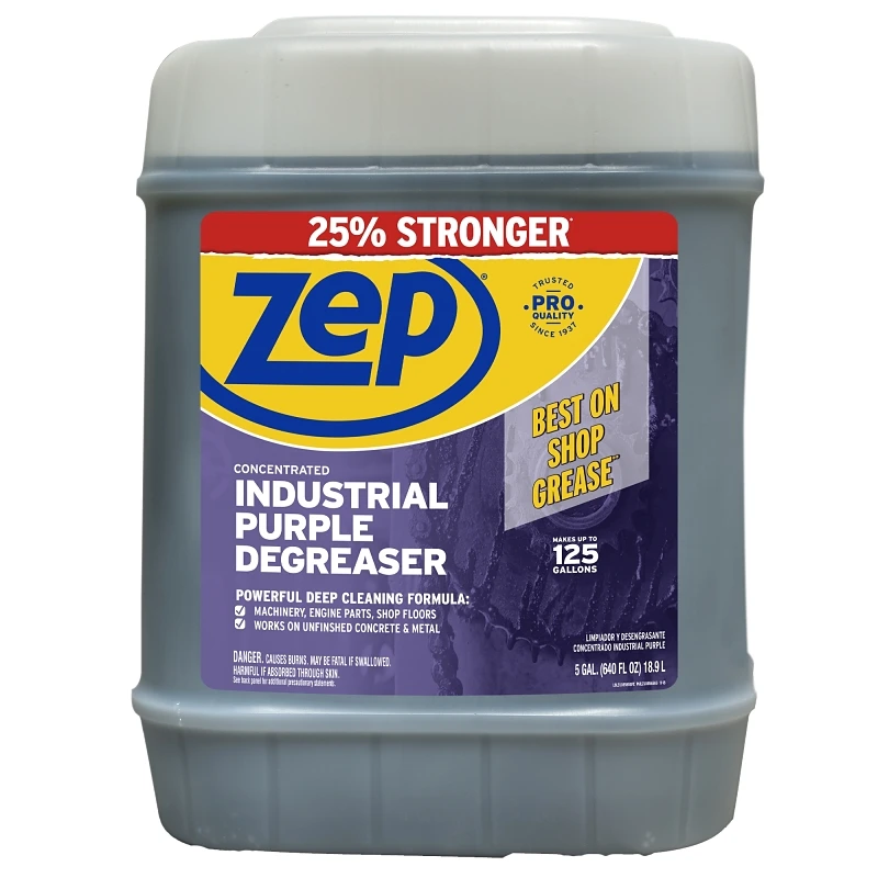 5 Gallon Industrial Purple Cleaner & Degreaser Concentrate - Heavy-duty Liquid