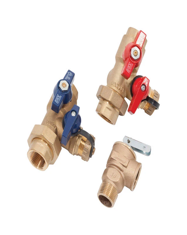 3/4 In. Fpt Brass Valve Kit For Tankless Water Heaters