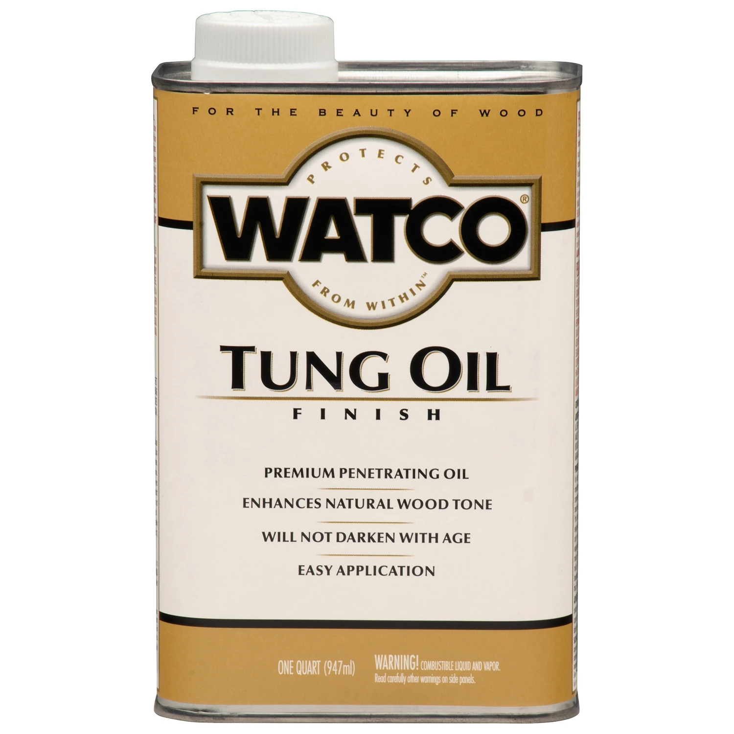 Clear Oil-based Alkyd-oil Tung Oil Finish 1 Quart