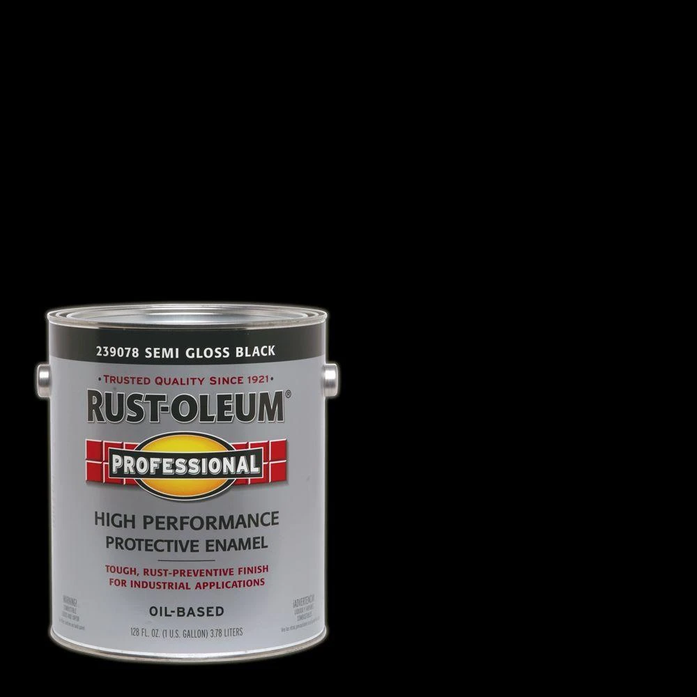 Professional Enamel, Semi-Gloss Black, 1-Gallon
