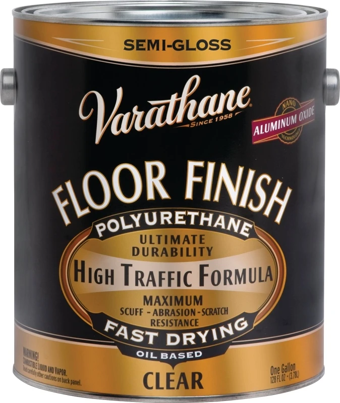 Premium Oil-Based Polyurethane Floor Finish Semi-Gloss 1 Gallon