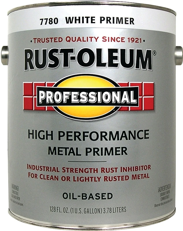 Professional White Enamel Paint, Interior and Exterior Use, 1 Gallon