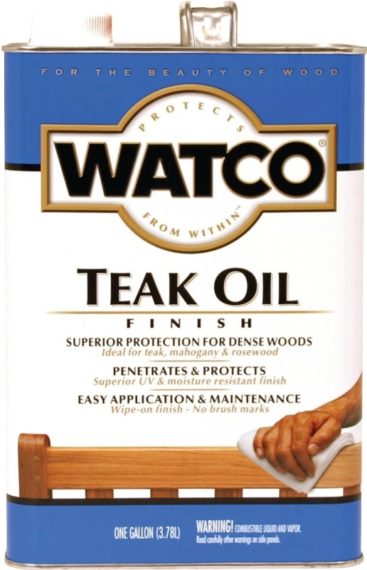 1 Gallon Low Voc Teak Oil Finish For Dense Woods
