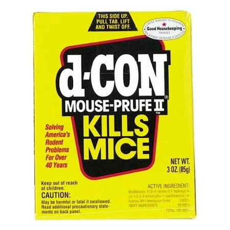 Reckitt Benckiser 1920000101 Mouse-Prufe II Brodifacoum 3 Oz.