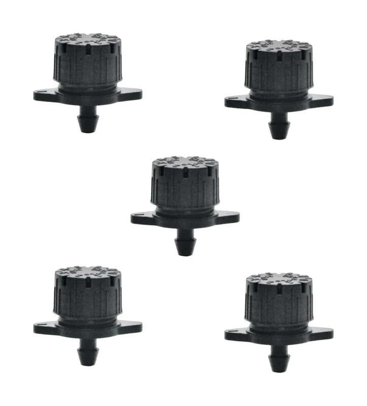 Full Circle Adjustable Bubbler 18 Gph, 5-pack, 1/4 In. Barbed Inlet