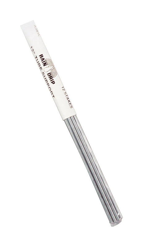Drip Watering Wire Stake, Galvanized, 12 In., 12-Pk.