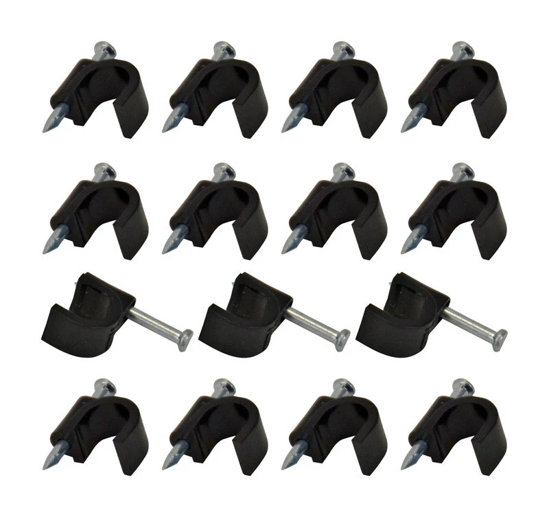 Support Clamp for 1/4 in. Tubing, 15-Pack