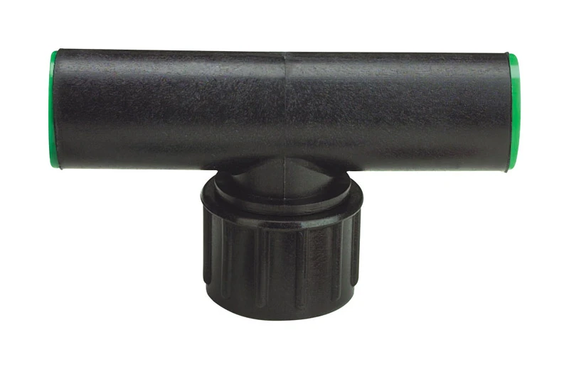Compression Swivel Tee, 1/2 x 1/2 x 3/4-In. FPT
