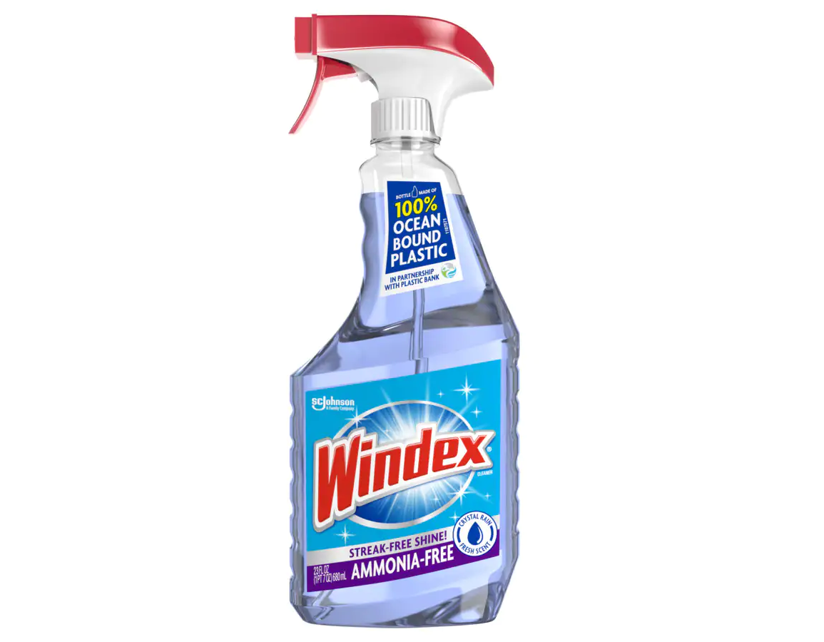 Crystal Rain 23 Oz. Ammonia-free Glass & Surface Cleaner With Trigger Spray