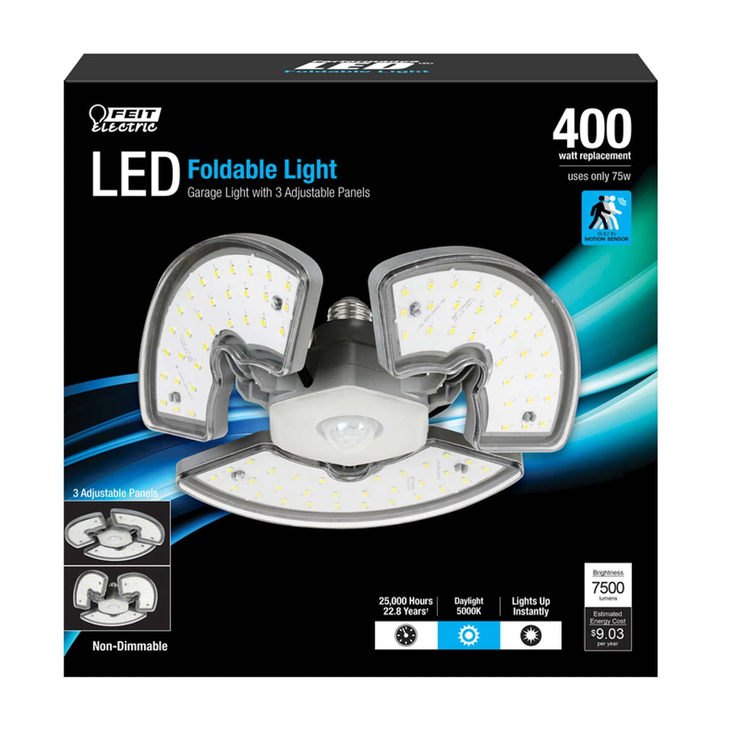3004633 7500 Lumens LED Foldable Light