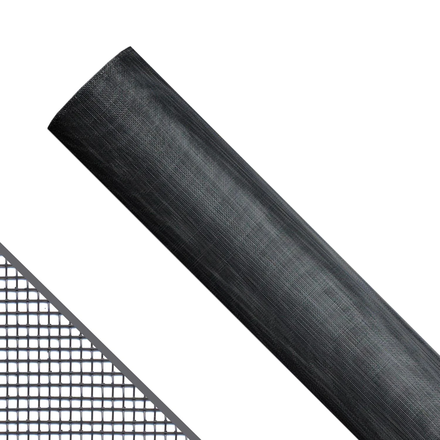 48 In. W X 7 Ft. L Charcoal Aluminum Insect Screen Cloth