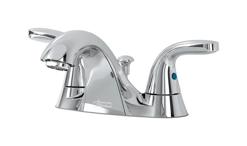 Cadet Chrome 2-handle Lever 4 In. Centerset Bathroom Faucet With Pop-up