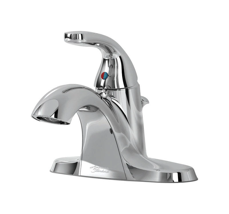 Cadet Chrome 1-handle Lever 4 In. Centerset Bathroom Faucet With Pop-up