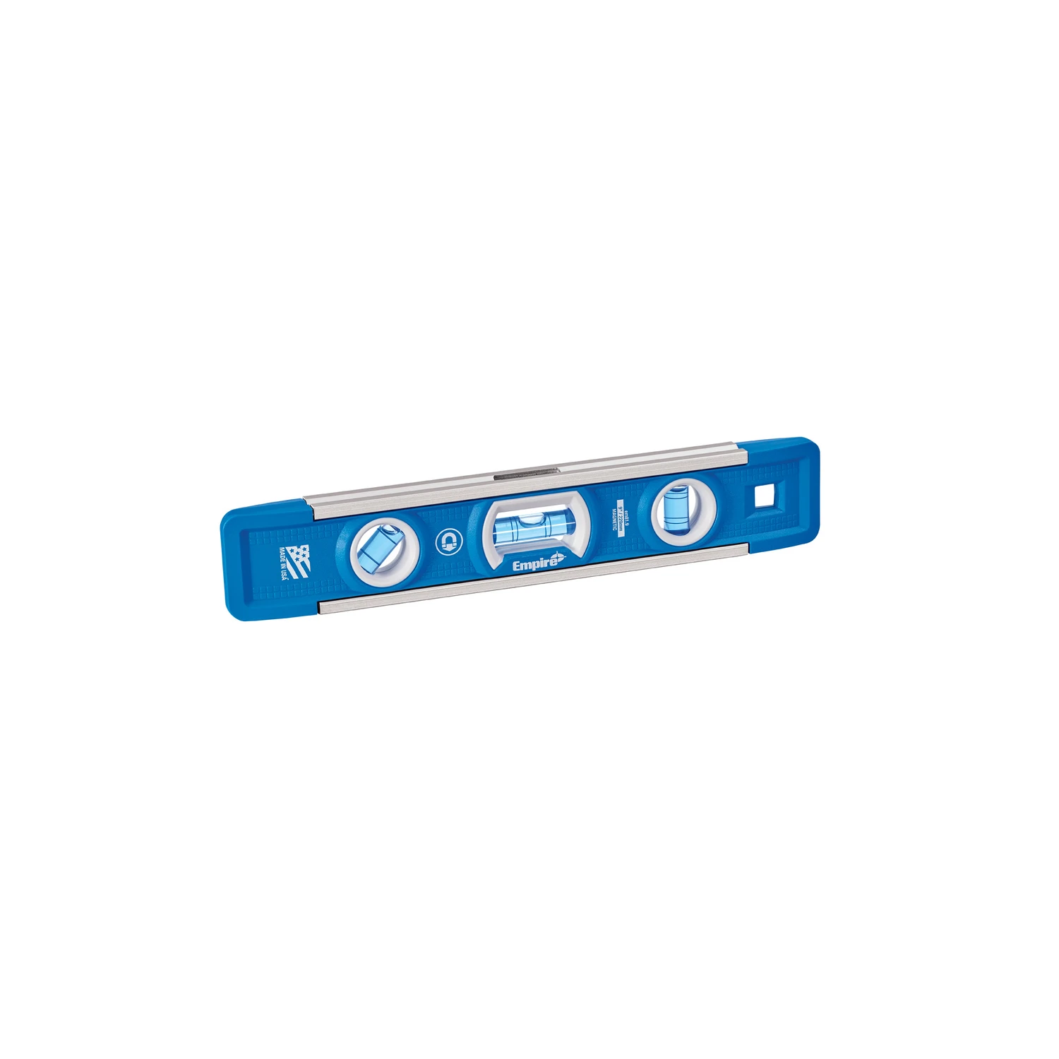 9 In. Aluminum Magnetic Heavy-duty Torpedo Level With 3 Vials