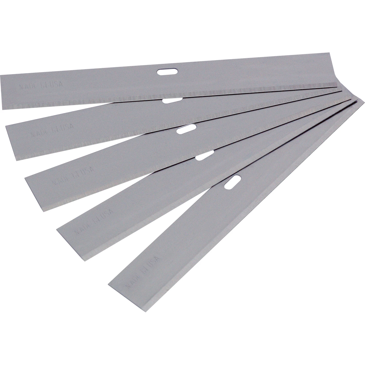 Razor Blades, 4 In., 5-Pk.