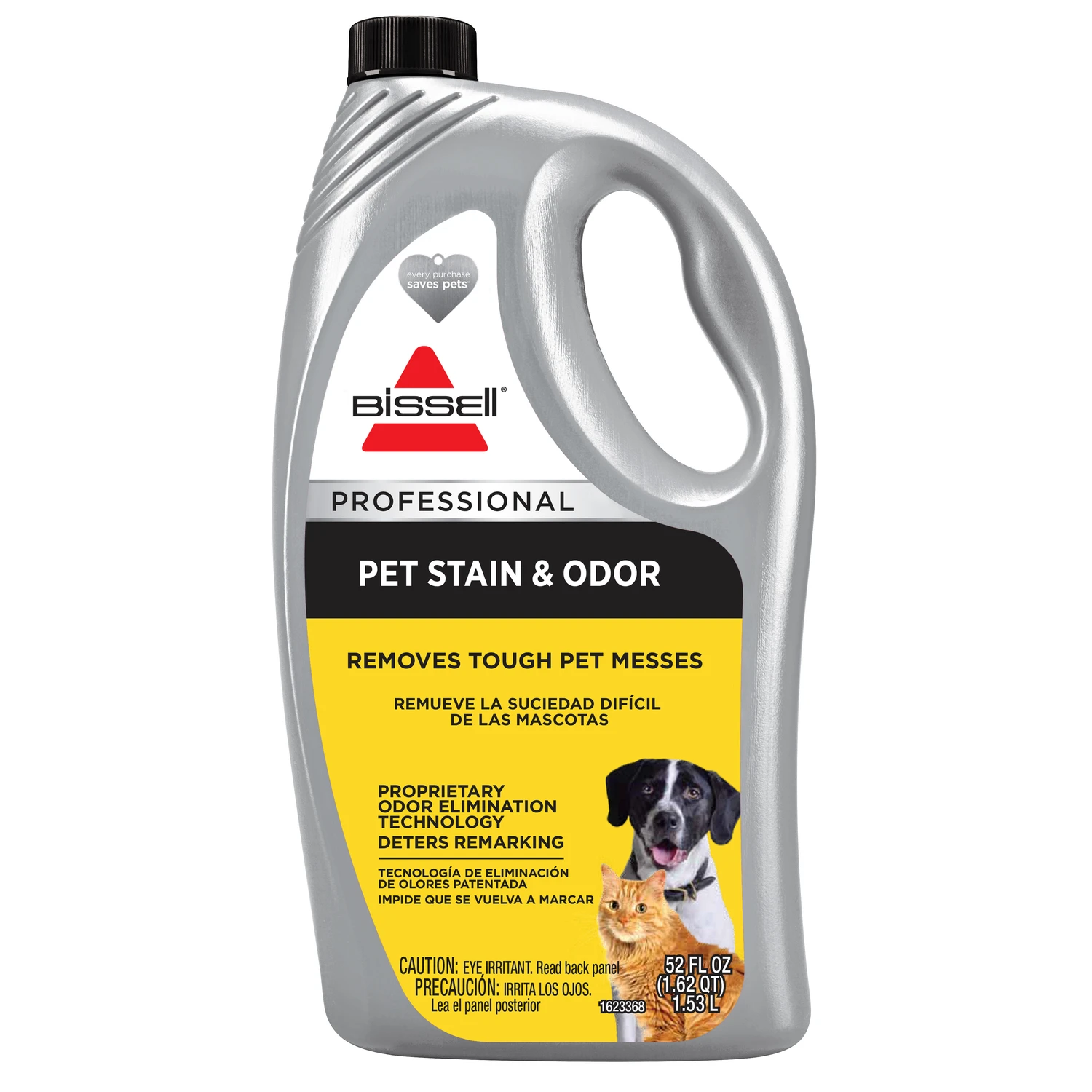 Bissell 52 Oz. Pet Formula Carpet Cleaner With Odor Elimination Technology