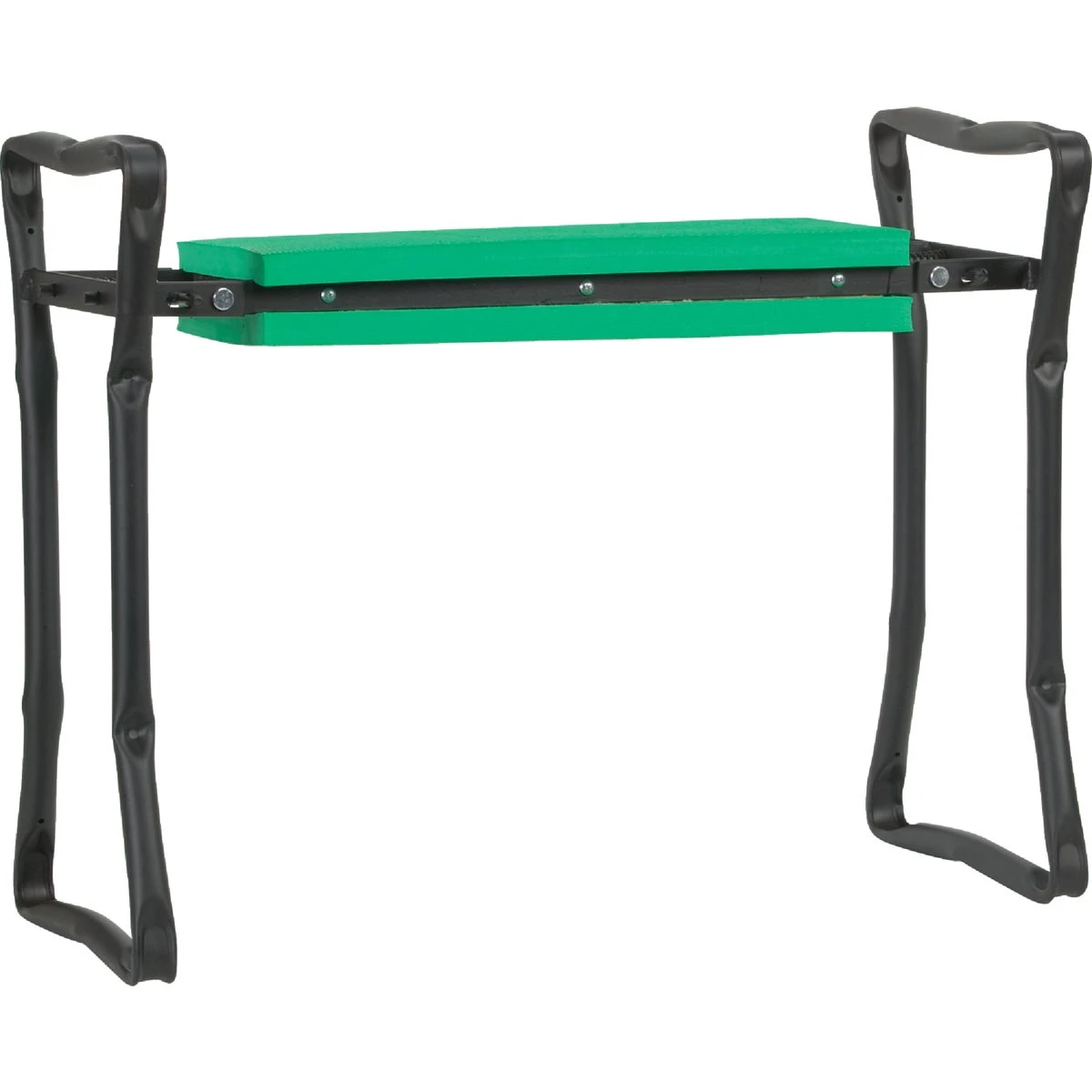 Green Foam Pad Garden Kneeler Bench With Black Steel Frame Gm7104