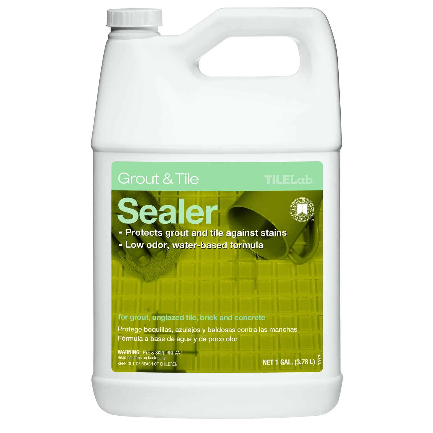Tilelab 1 Gallon Grout & Tile Sealer For Interior/exterior Use