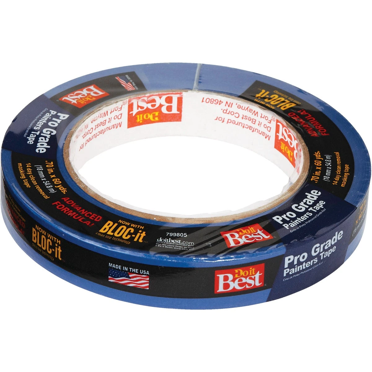 Pro Grade 0.70 In. X 60 Yd. Blue Painter's Masking Tape