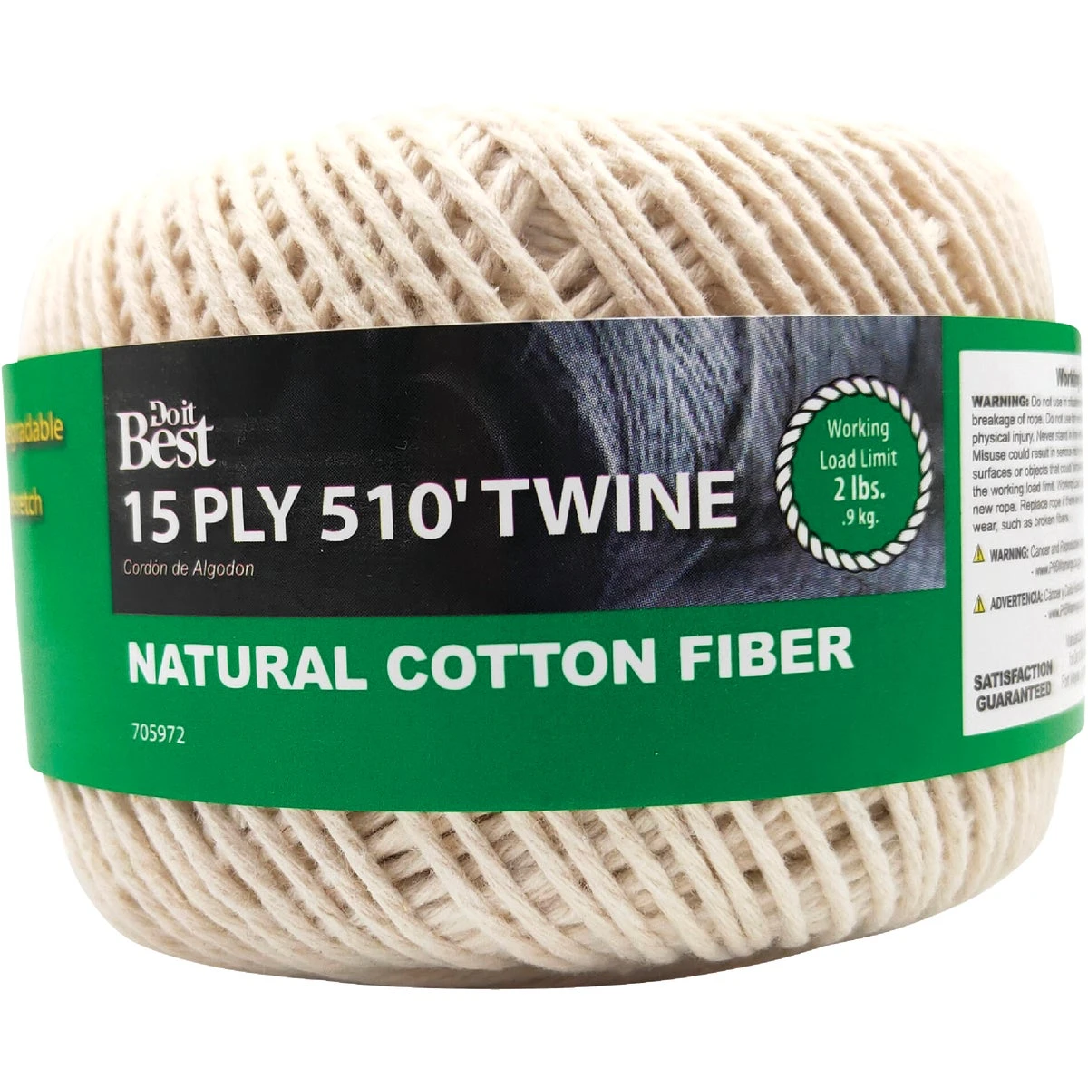 TWINE COTTON 15 PLY 510'