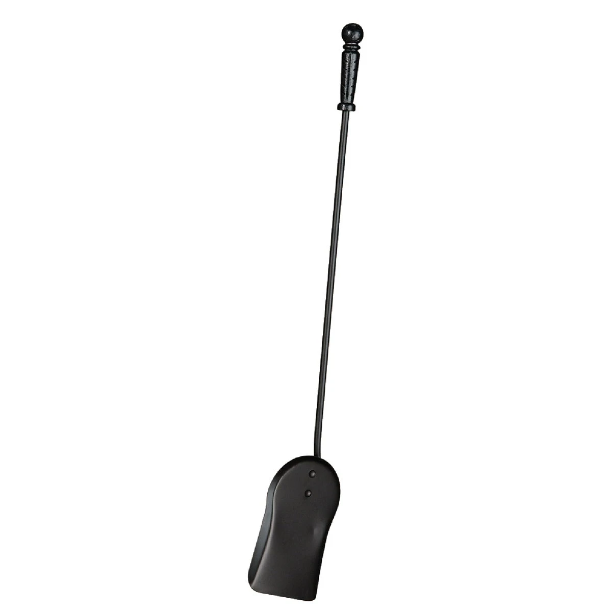 27 In. Cast-iron & Steel Ash Shovel - Black Finish