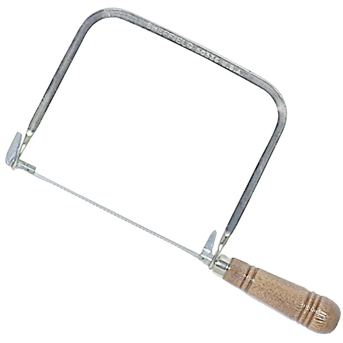 6-1/2 In. Coping Saw With Hardwood Handle And Adjustable Blade