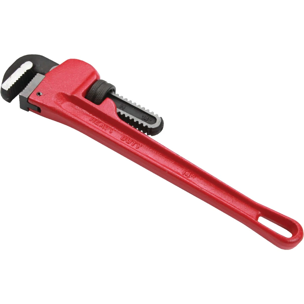 14 In. Heavy-duty Steel Pipe Wrench With Malleable Cast Iron Handle