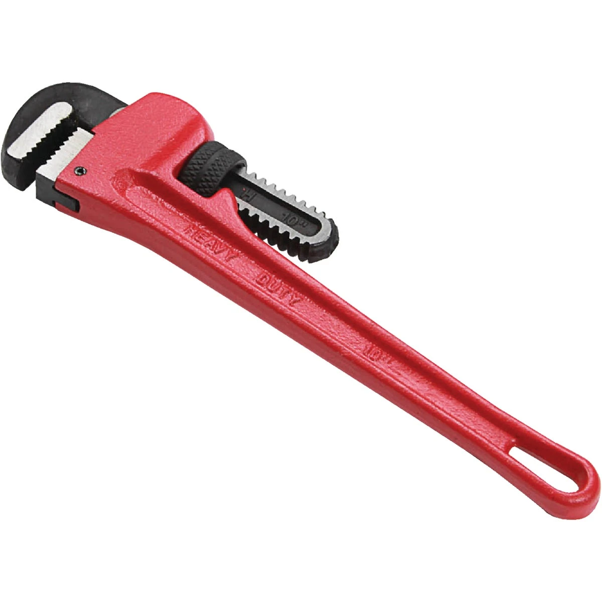 10 Inch Heavy-duty Steel Pipe Wrench With Malleable Cast Iron Handle
