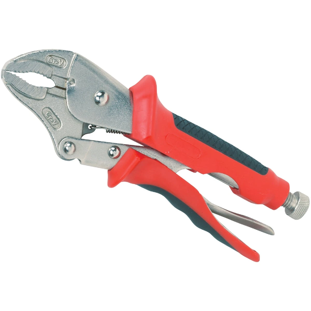 10 Inch Curved Jaw Locking Pliers With Wire Cutter - Model 305359