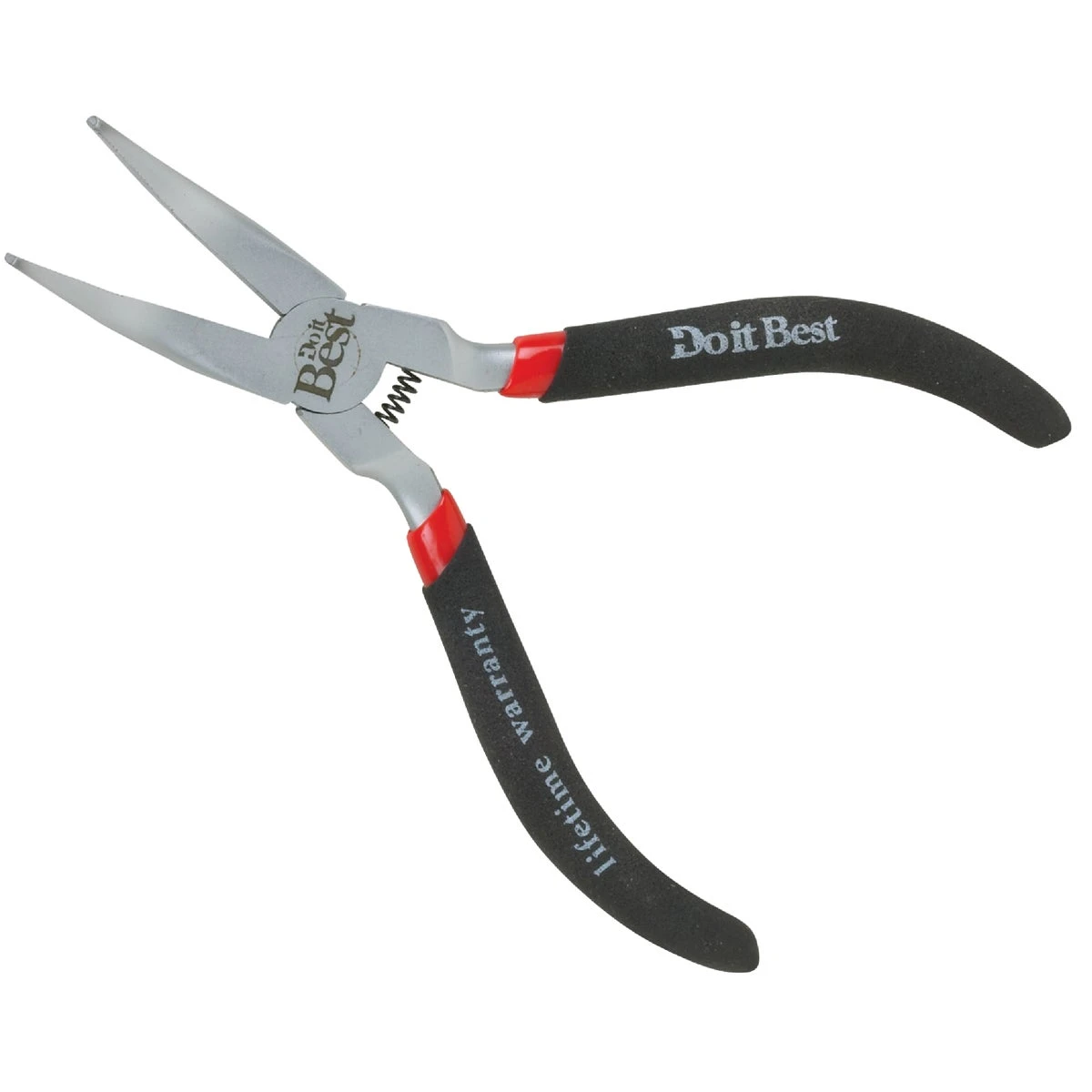 4 Inch Bent Long Nose Pliers - Heavy-duty Chrome Vanadium Steel