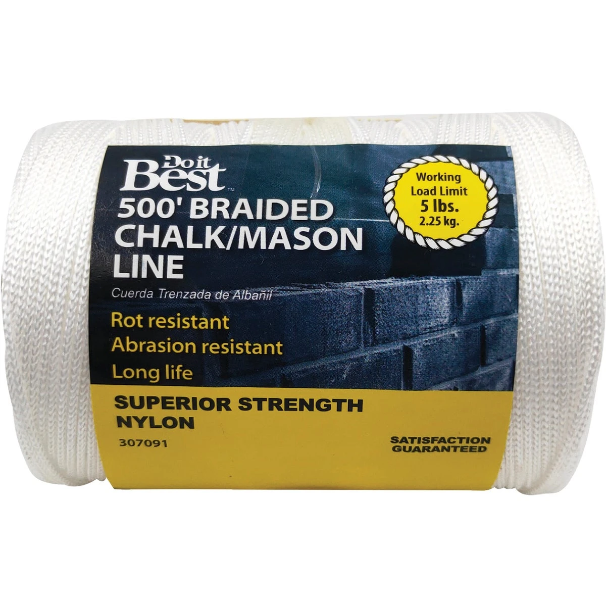 500 Ft. Braided Nylon Chalk/mason Line - Model 307091