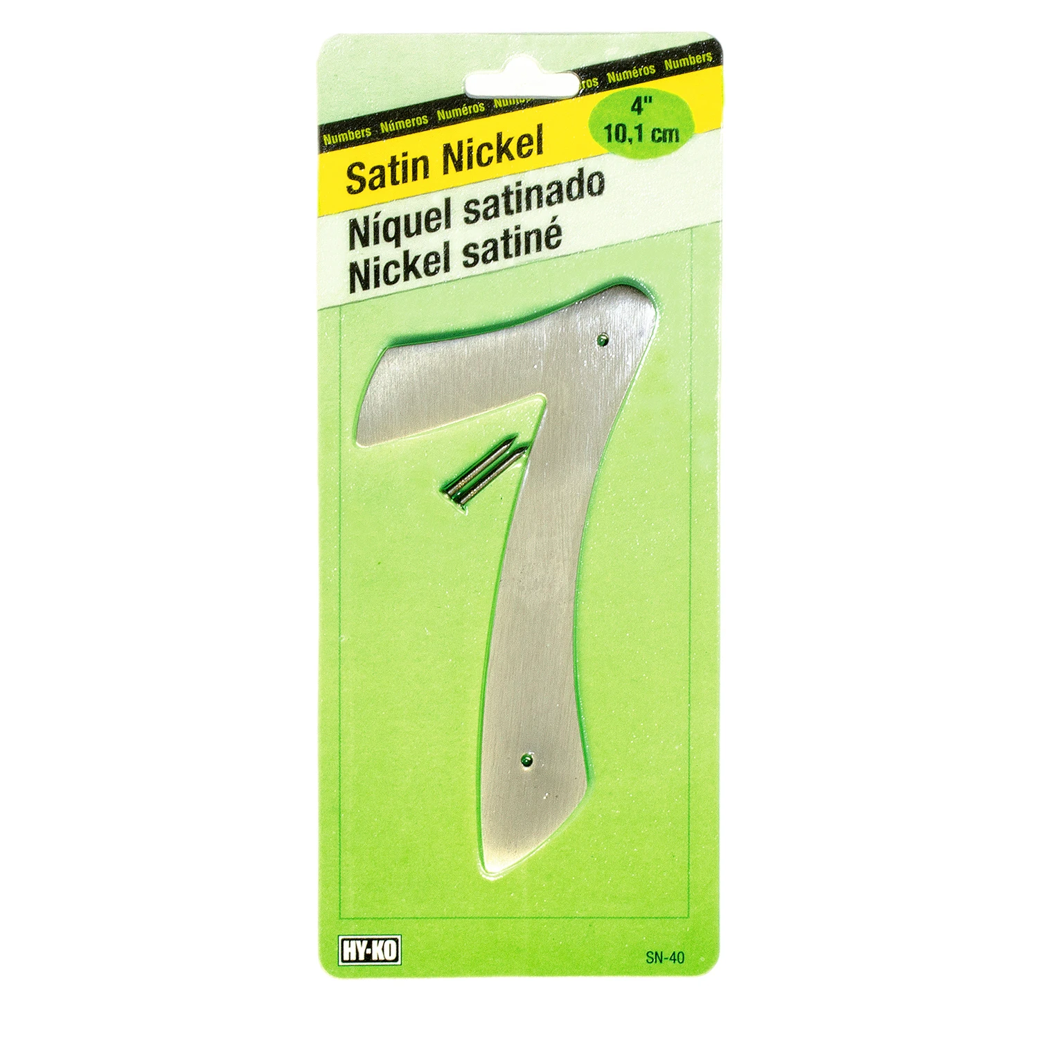 n0n0　0507 4 IN SATIN NICKEL FINISH NBR 7 | Russell's Of Neillsville