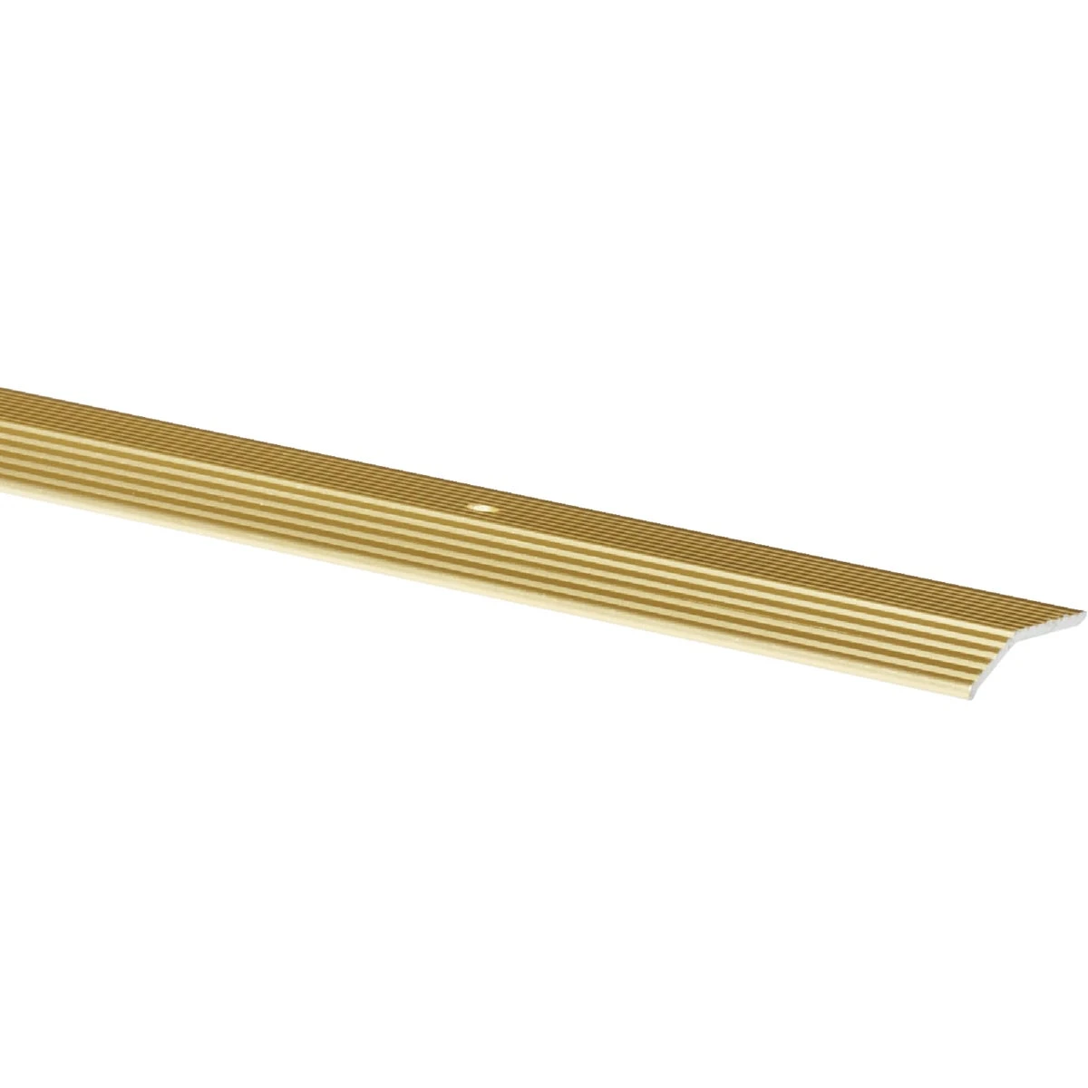 Satin Gold Fluted 1-3/8 In. X 3 Ft. Aluminum Carpet Trim Bar