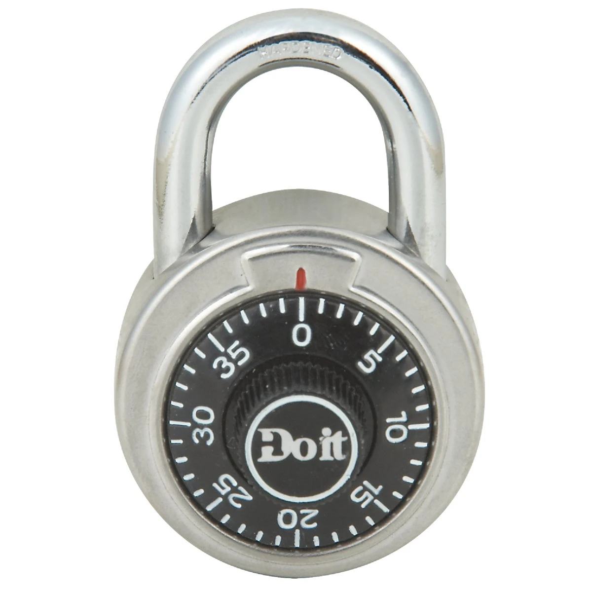 2 Inch Stainless Steel Black Combination Lock Padlock With 3 Dials